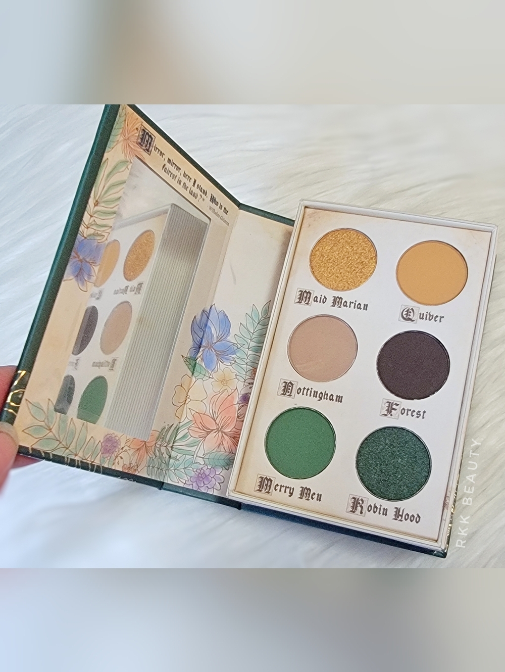 Storybook Cosmetics | Robin Hood 6-Pan Eyeshadow Palette